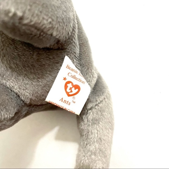 Ty Beanie Baby Ants Anteater Plush Collectible 1998 - Picture 7 of 8